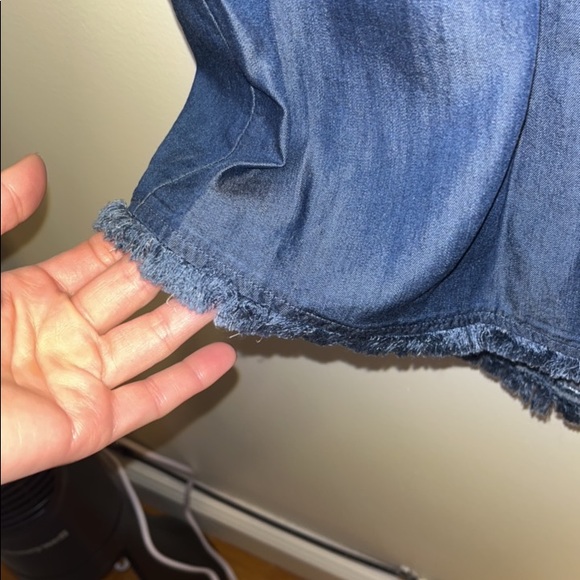 Sharagano Shirt Dress Thick Strap Denim Size 20w - Picture 3 of 9